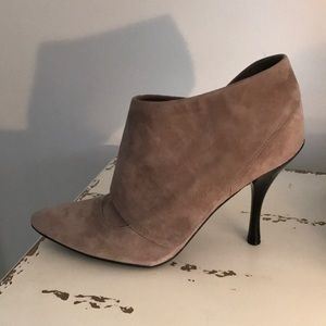 Enzo Angiolini Suede Gray Booties